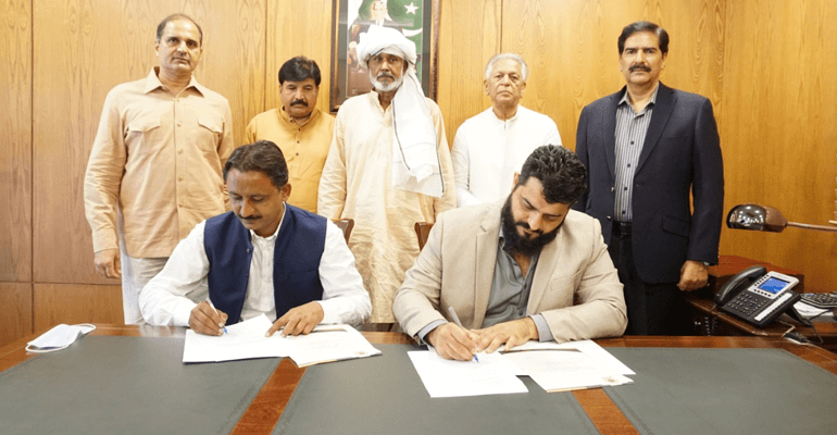 MOU Signing Ceremony at Jauharabad Campus