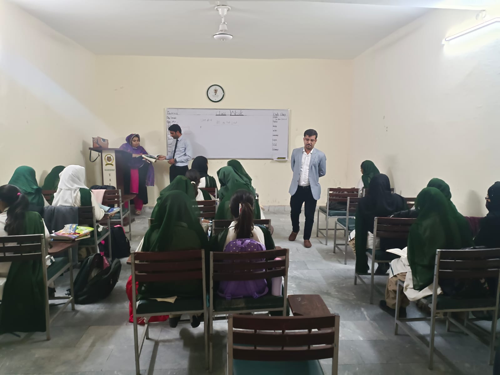 Academic Reforms Visit to Forces School and College Jauharabad Campus