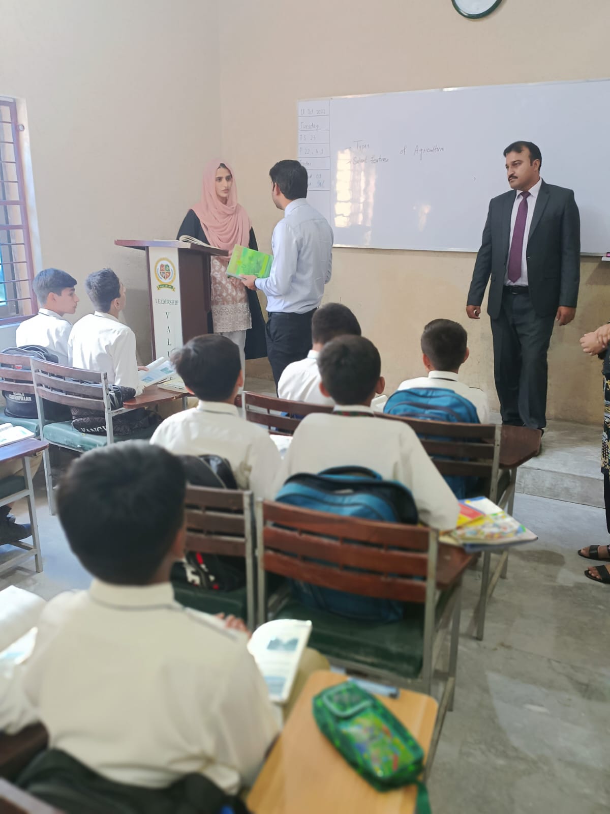 Academics Reforms visit to Forces School and College System Jauharabad Campus