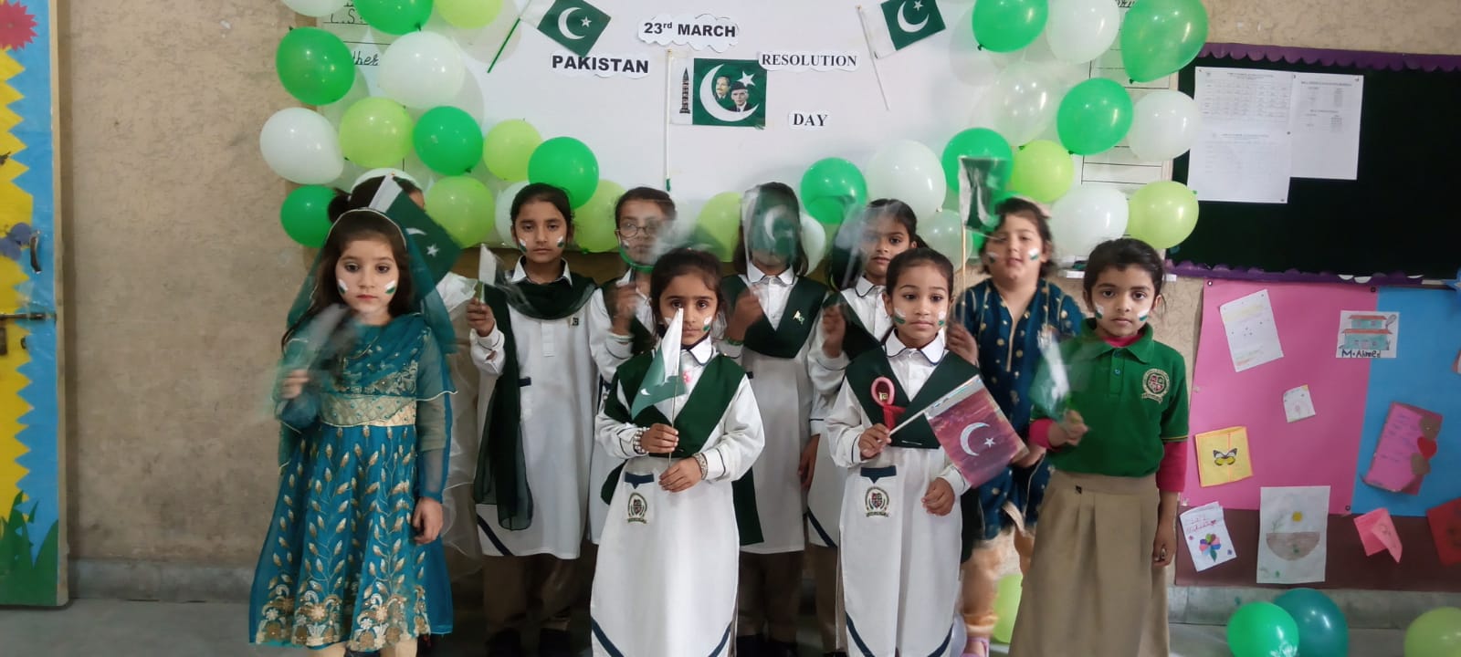 Pakistan Day Celebrations at Forces School System Khatam e Nabuwwat Campus